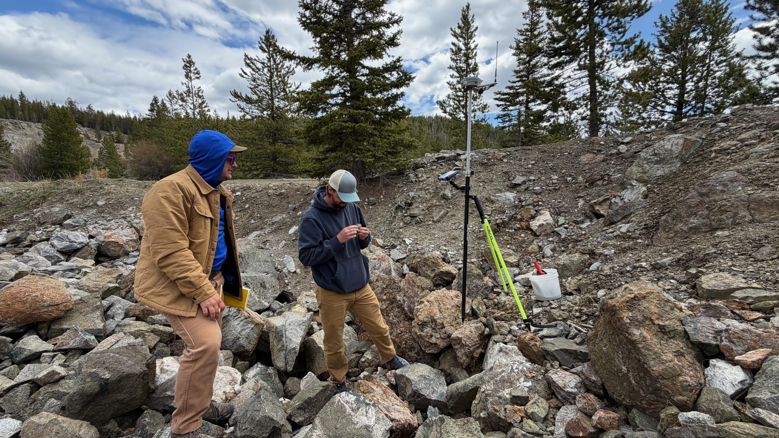 Utah State University Student Fieldwork and Technical Analysis Support Evaluation of Surface Tungsten Material in Montana